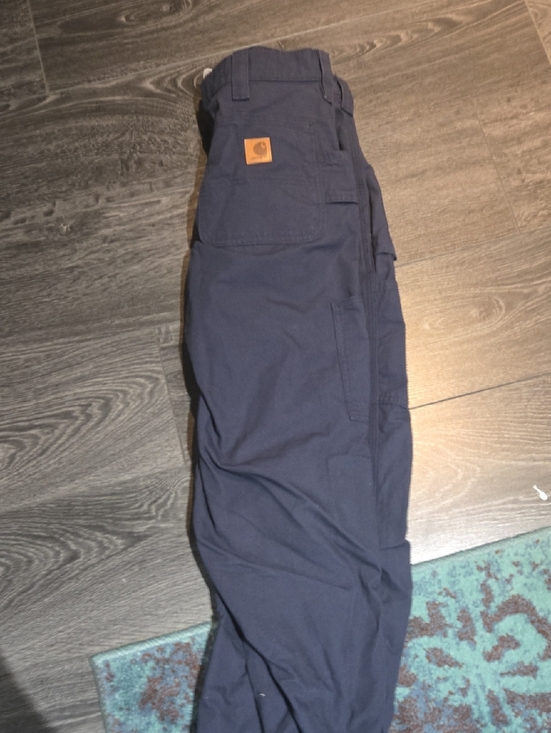 Carhartt Other - Carhartt Men's Cargo Pants in Navy with Logo Patch